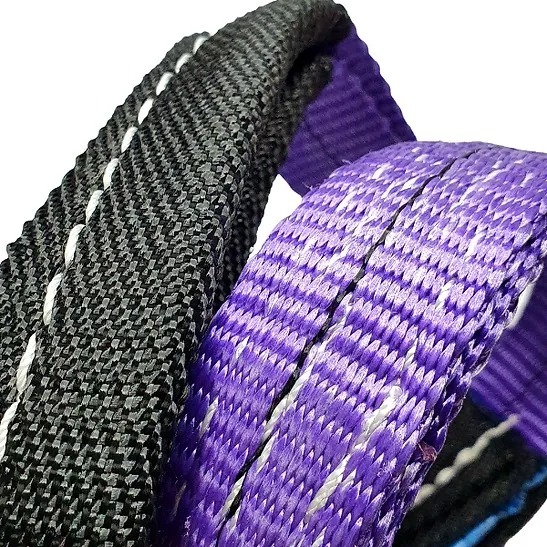 Cinta De Elevação Sling 1,2 Mt X 30mm X 1 Ton - Roxa - Imagem 2