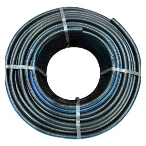 Mangueira De Jardim Ar Água 1/2 300psi Anti Torção 20mts Preto