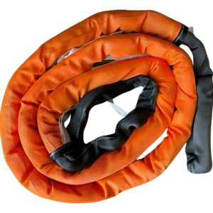 Cinta De Reboque 105 Ton X 6 Mts Tubular Sling 4x4 Offroad Laranja