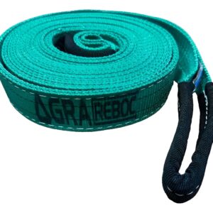 Cinta Elevação De Carga Sling 1 Metro X 2 Toneladas X 60mm Verde