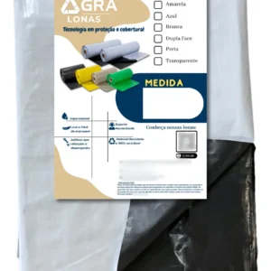 Lona Dupla Face Resistente 8x14m Para Silagem Durabilidade