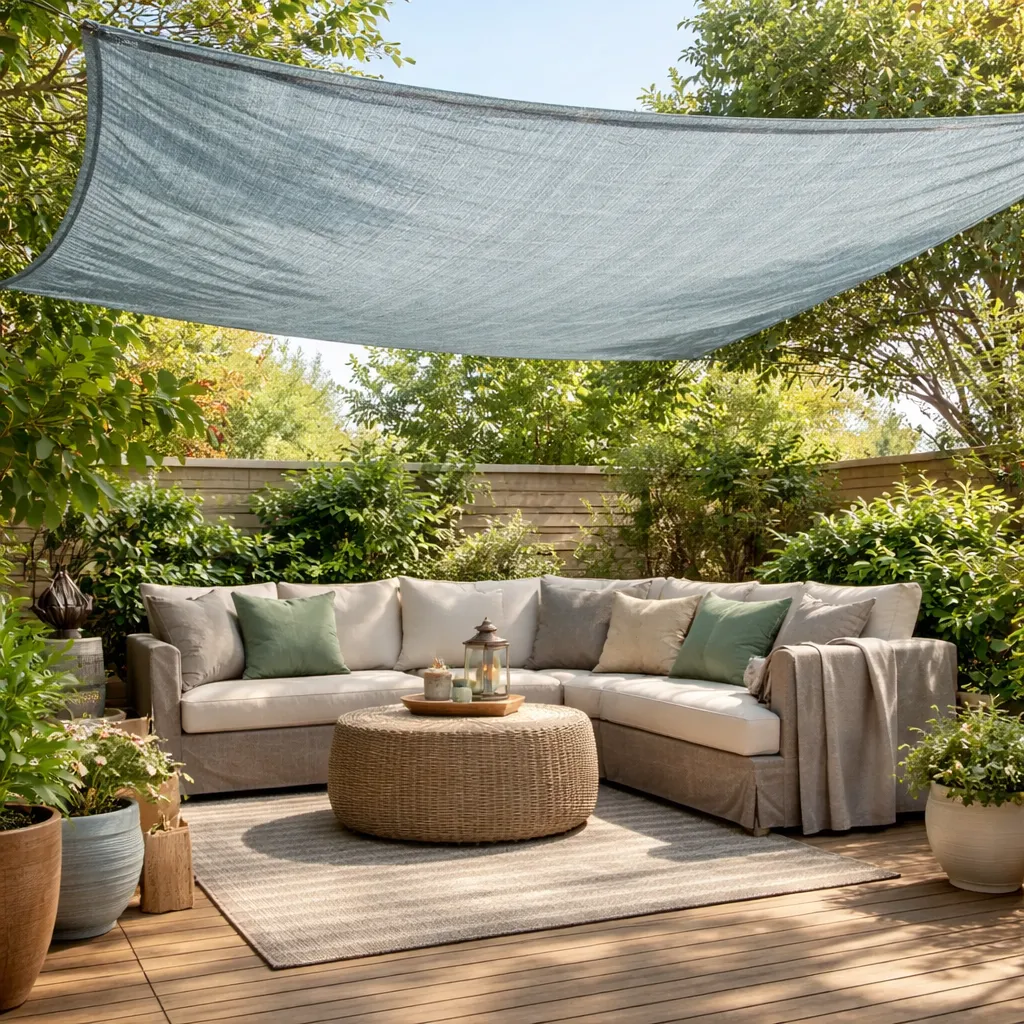 Tela Toldo Sombrite 95% 5x3m Shade Sombra Garagem Jardim - Imagem 5
