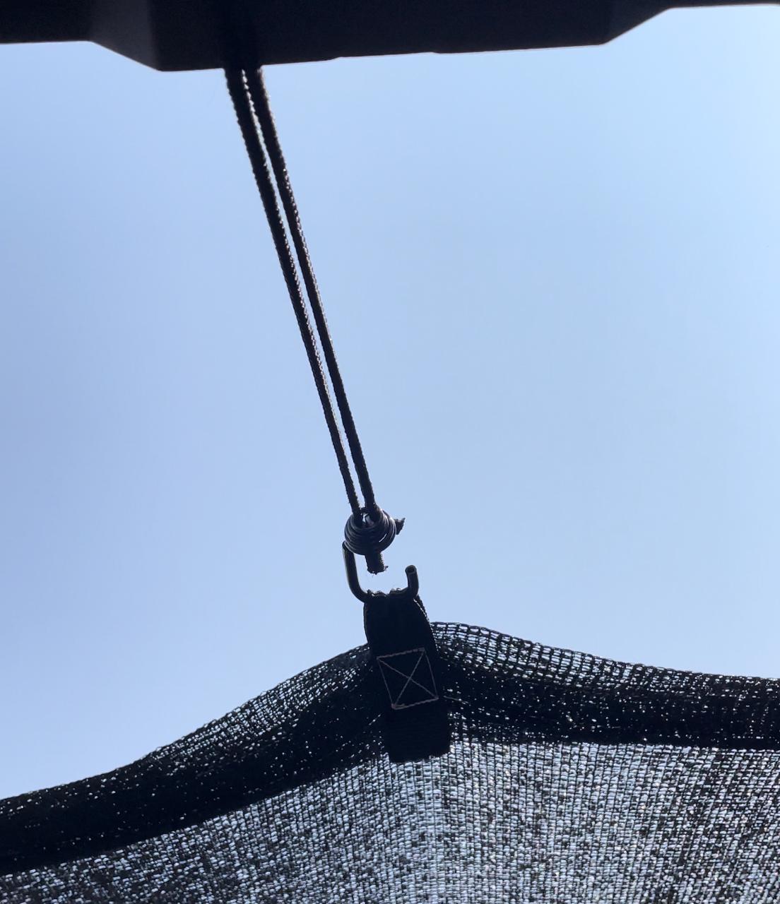 Kit 2 Tela Sombreamento Toldo Sombrite 80% 5x3 + Brinde - Imagem 2