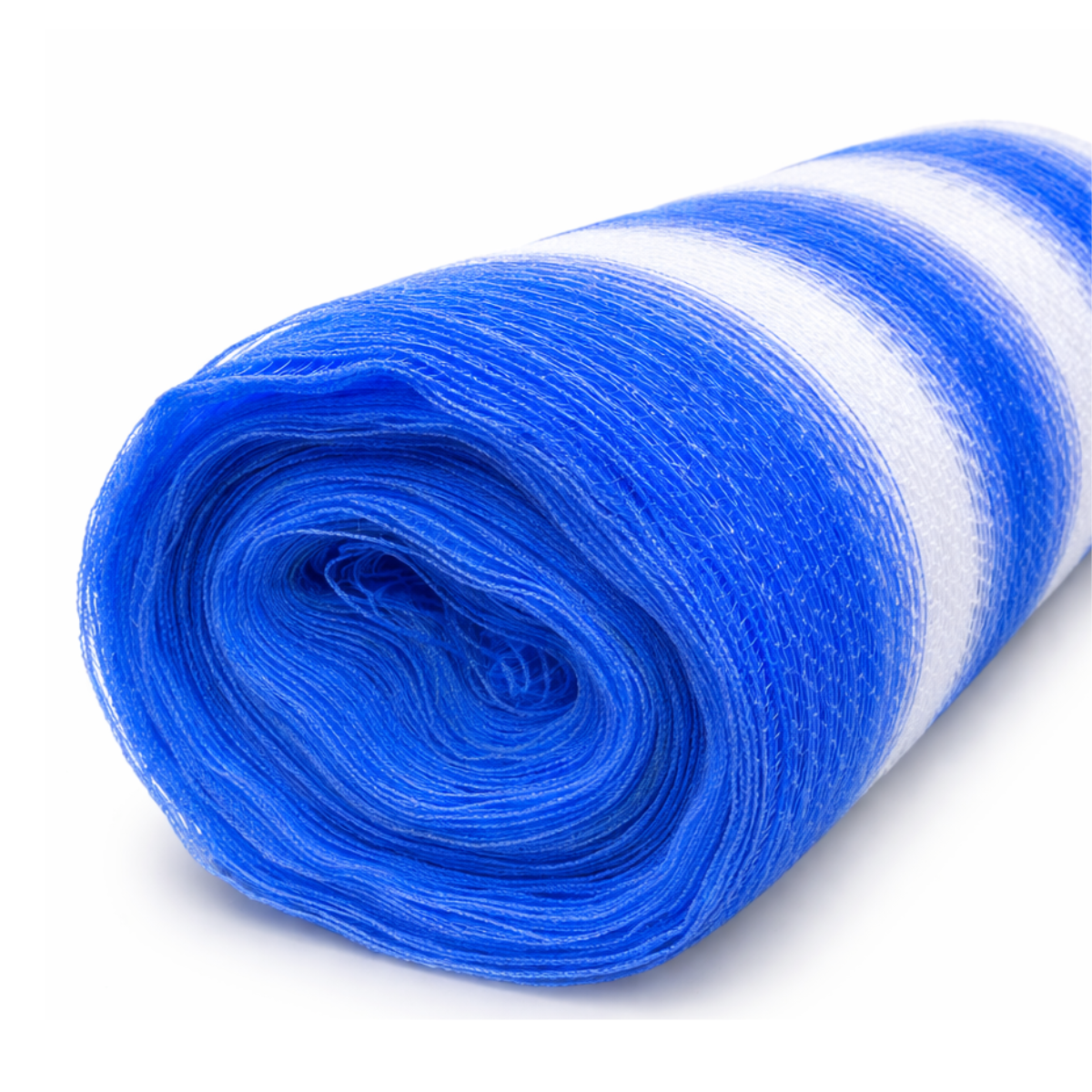 Tela Sinalização Tapume Azul E Branco 1,20x50m Obras - Imagem 3