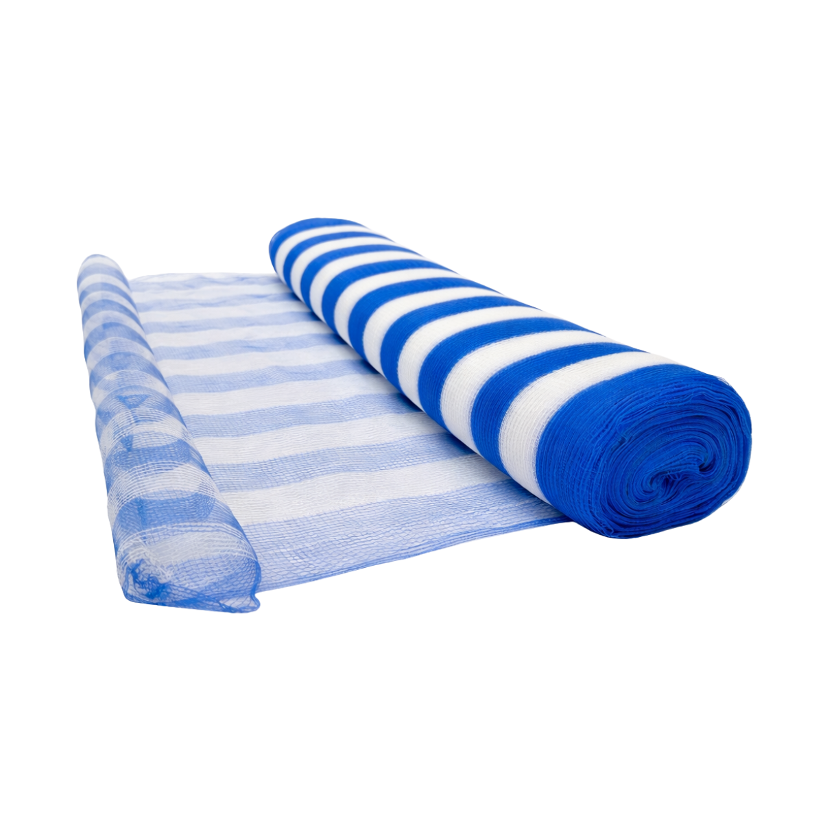 Tela Sinalização Tapume Azul E Branco 1,20x50m Obras - Imagem 4