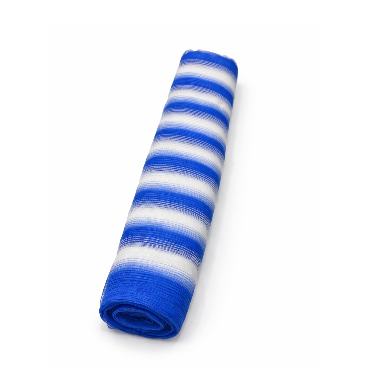 Tela Sinalização Tapume Azul E Branco 1,20x50m Obras - Imagem 2