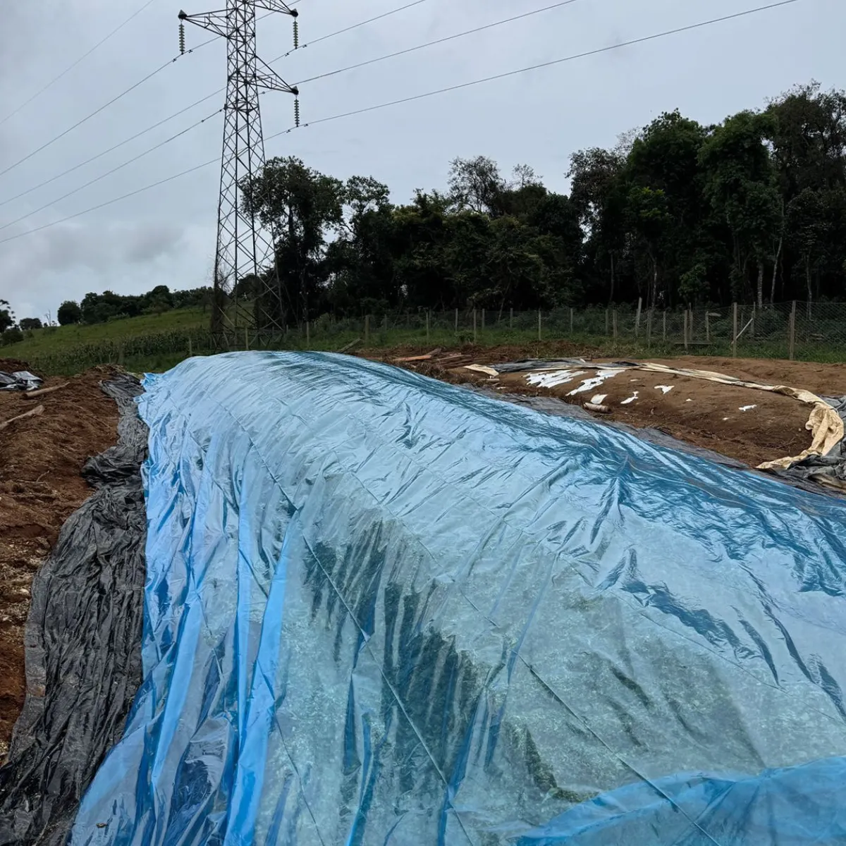 Lona Barreira Oxigênio Silagem 16x10 Alta Proteção Qualidade - Imagem 2