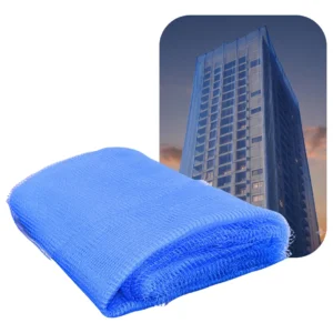 Tela Fachadeira Azul Proteção Construção Civil Andaimes 3x20