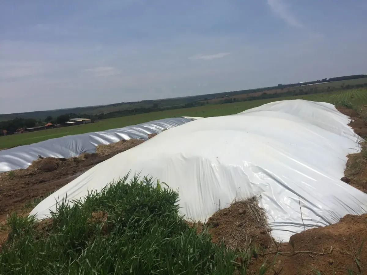 Lona Dupla Face Para Silagem 10x50m 150 Micras Resistente - Imagem 2