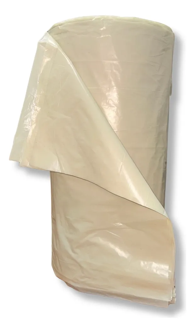 Lona Plástica Leitosa Para Proteção Obra Pintura Piso 4x50m - Imagem 2