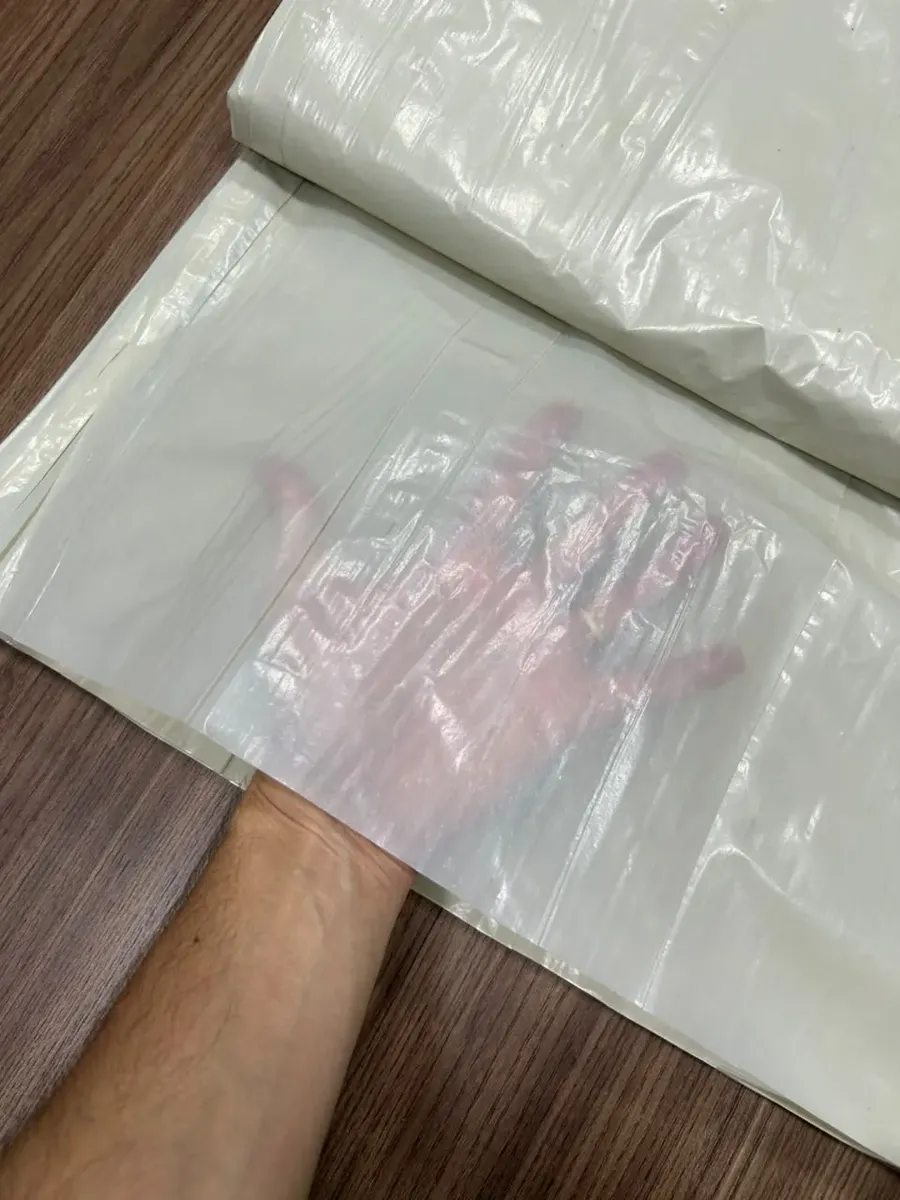 Lona Plástica Leitosa Para Proteção Obra Pintura Piso 4x50m - Imagem 5