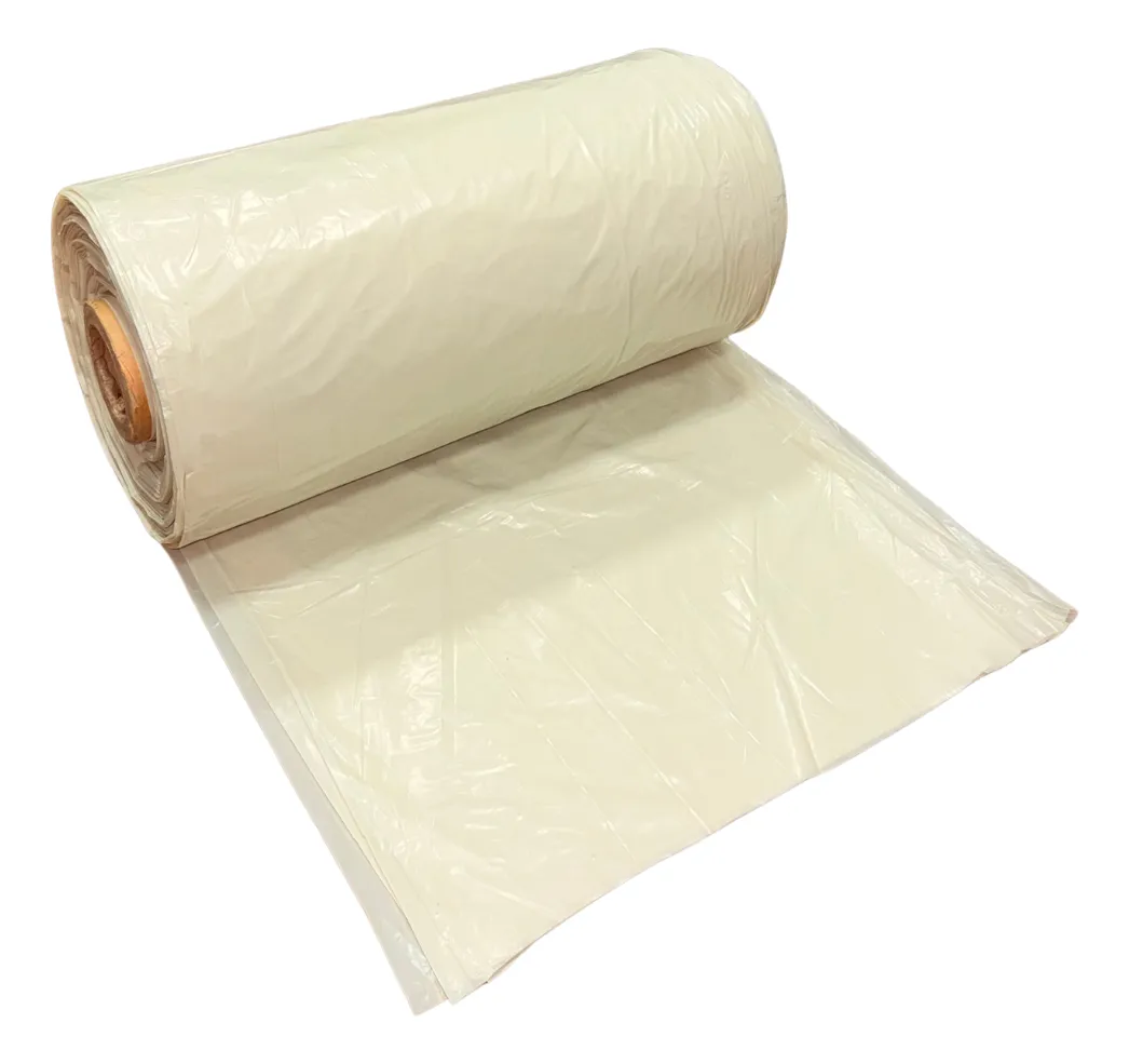 Lona Plástica Leitosa Para Proteção Obra Pintura Piso 4x50m