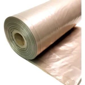 Bobina Lona Transparente Canela 4x100m 25kg Obra Reforma